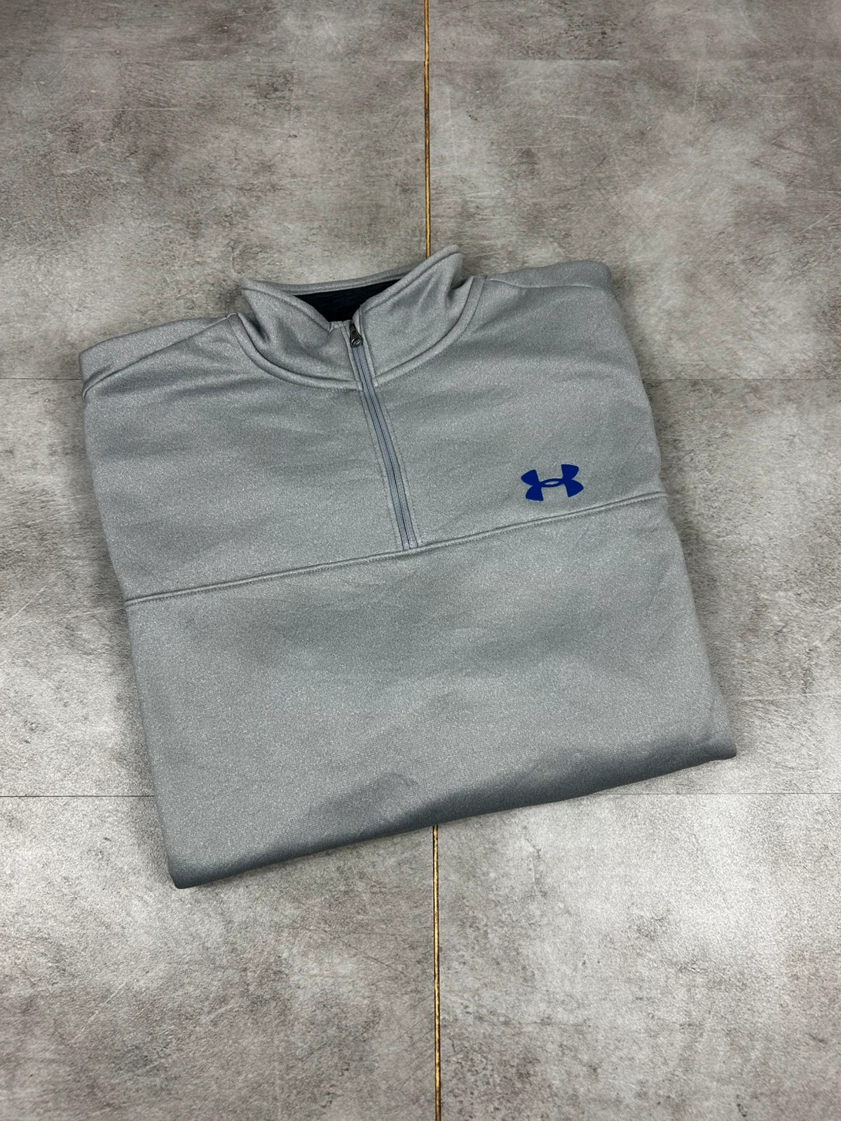 Under Armour hommes Storm1 polaire half zip XL sport training gris technique hiver