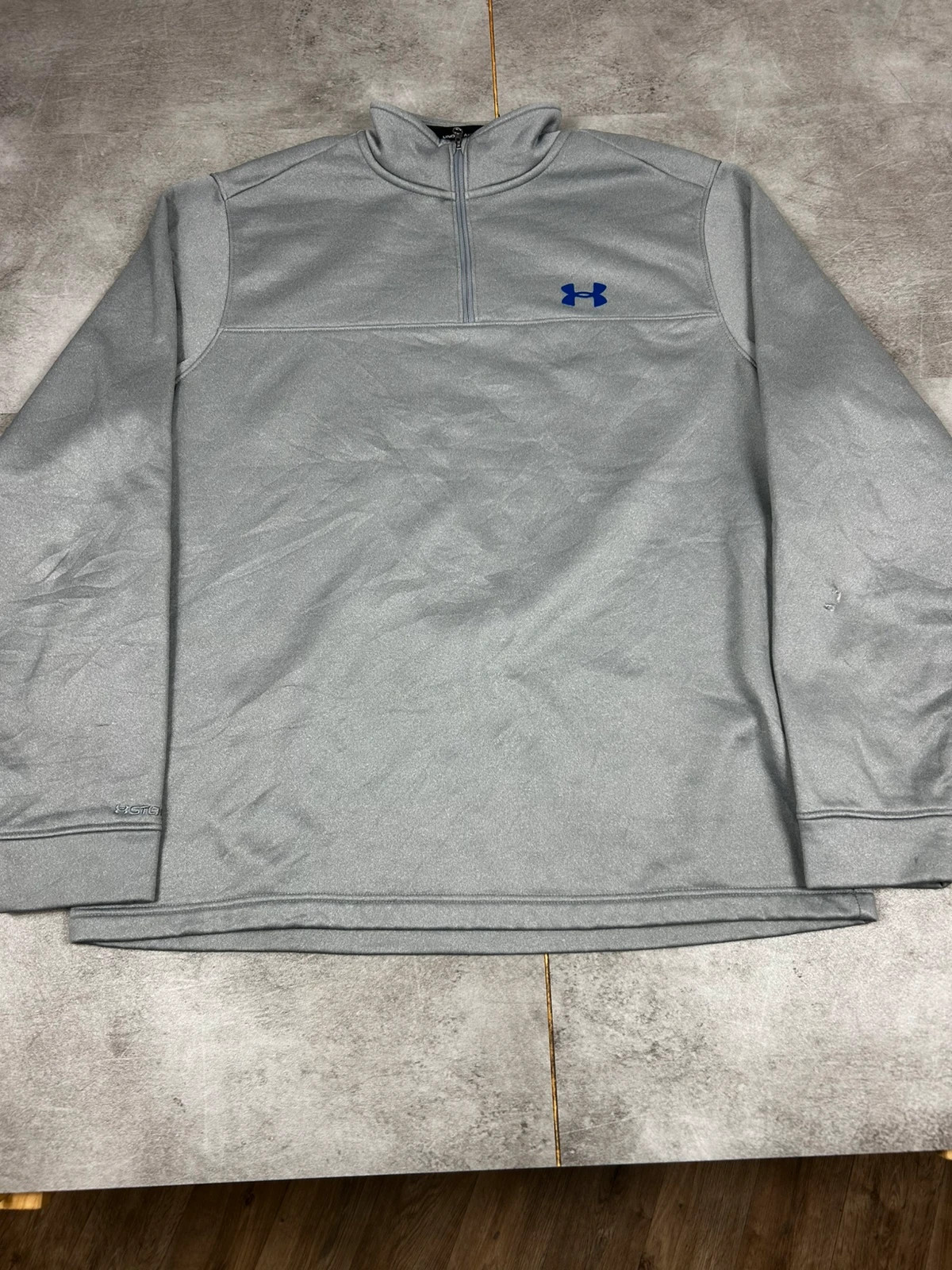 Under Armour hommes Storm1 polaire half zip XL sport training gris technique hiver – Under Armour – taille XL 2