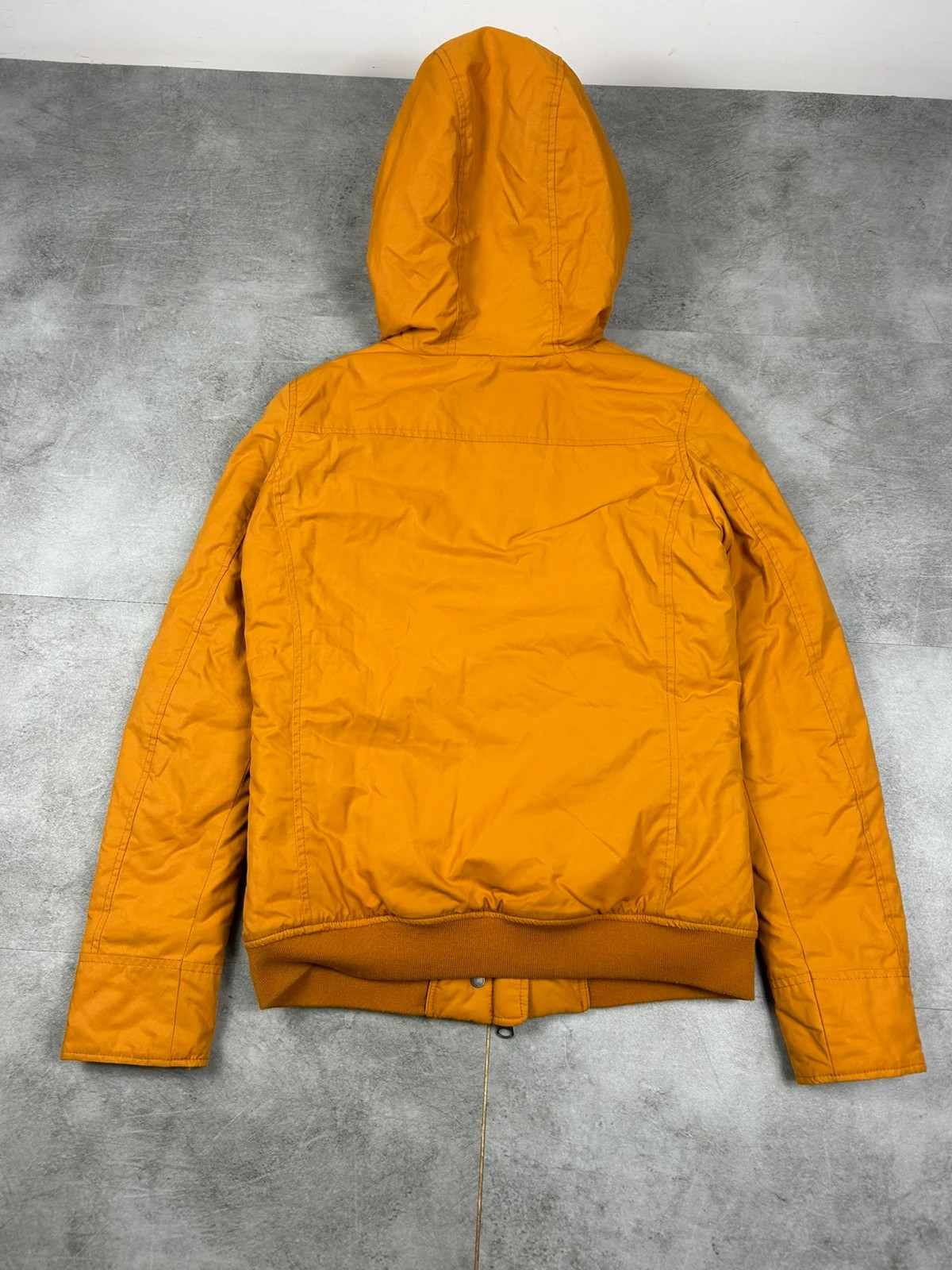 Woolrich femmes veste coupe vent imperméable ciré Polar Bomber XS Moutarde Rare éditions limitée – Woolrich – taille XS / 34 / 6 2