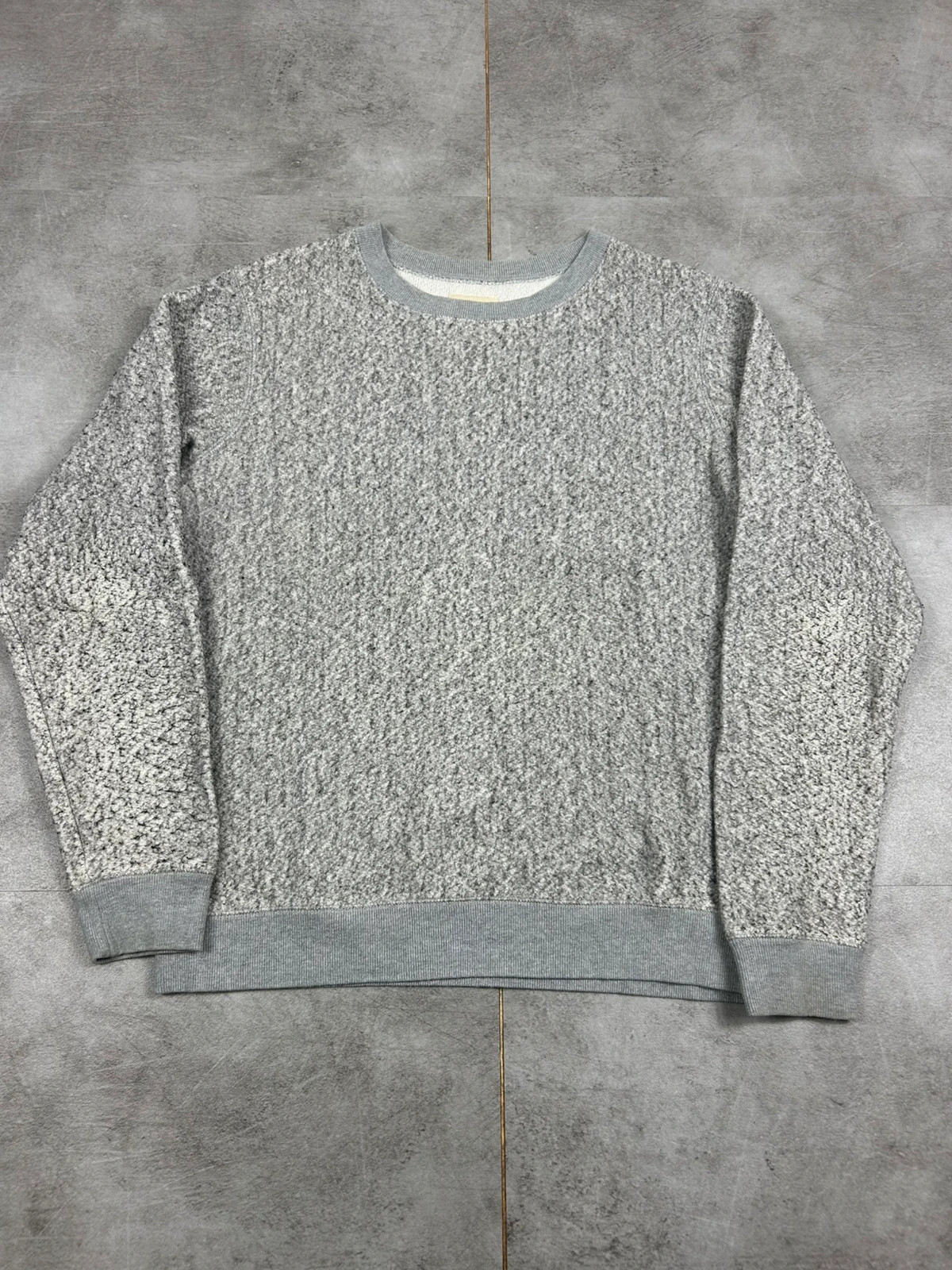 Pull Bellerose gris texturé homme/unisexe coton polyester – Bellerose – taille XS 2