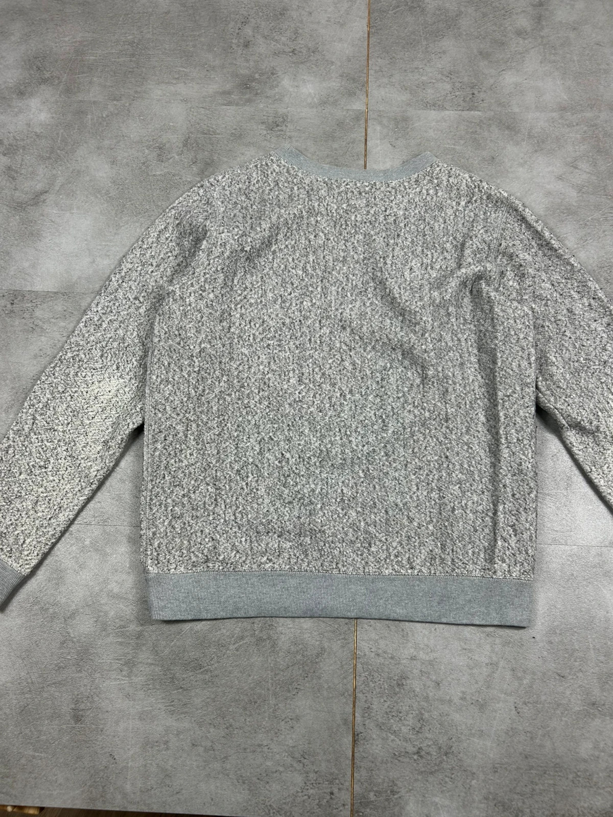 Pull Bellerose gris texturé homme/unisexe coton polyester – Bellerose – taille XS 3