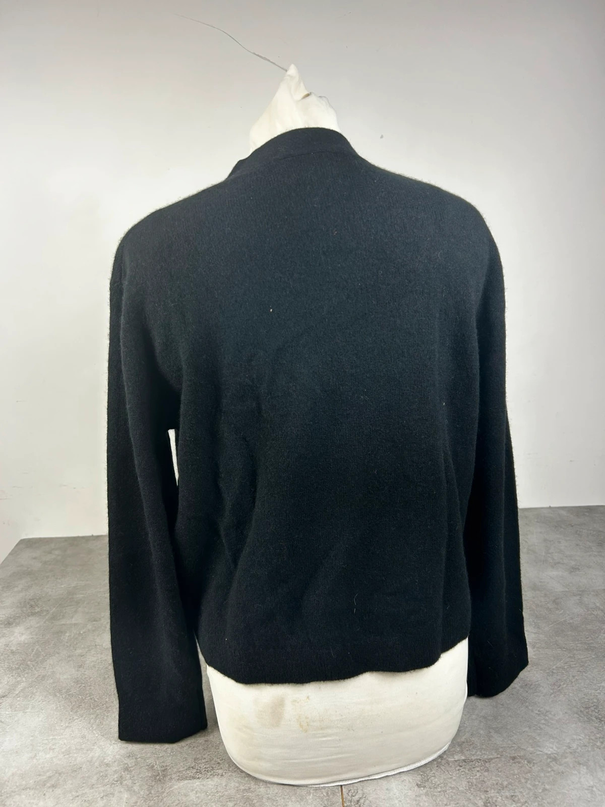 From Future femmes cardigan cachemire noir cœur rouge taille M luxe oversize doux premium – From Future – taille M / 38 / 10 4