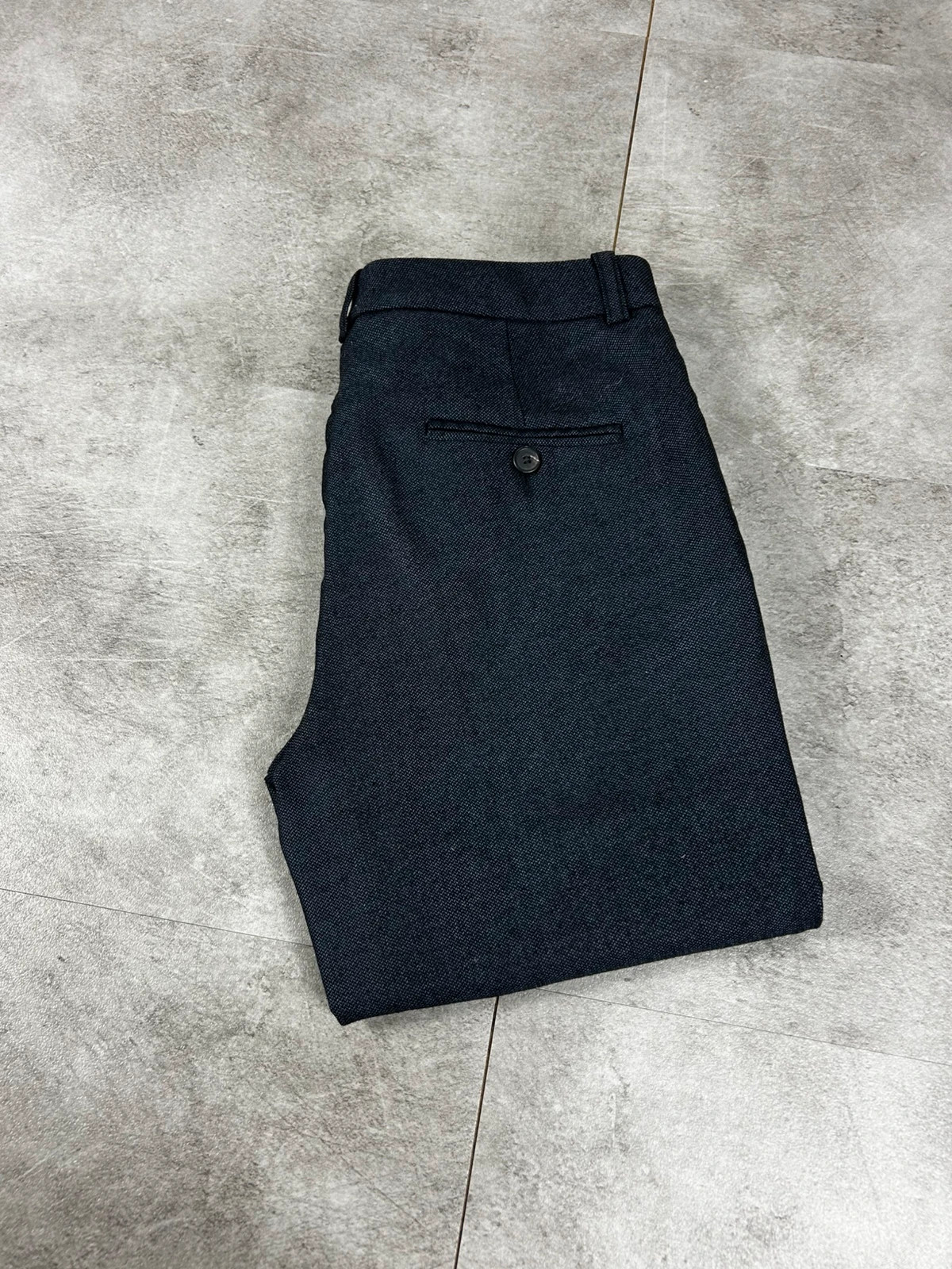 Jil Sander Navy femme pantalon laine italien taille 32 bleu marine tailoring luxe – Jil Sander NAVY – taille M / 38 / 10