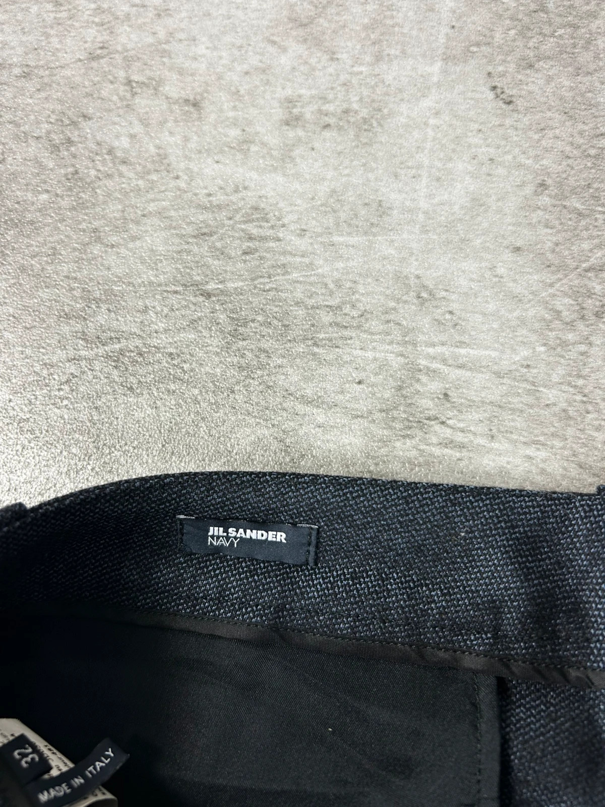 Jil Sander Navy femme pantalon laine italien taille 32 bleu marine tailoring luxe – Jil Sander NAVY – taille M / 38 / 10 5