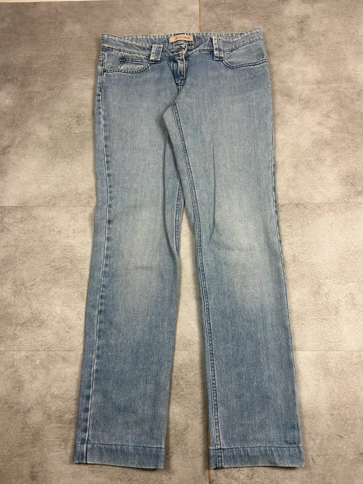 Jean See By Chloé femme 28 (FR 38) denim bleu clair coupe droite – See By Chloé – taille M / 38 / 10 2