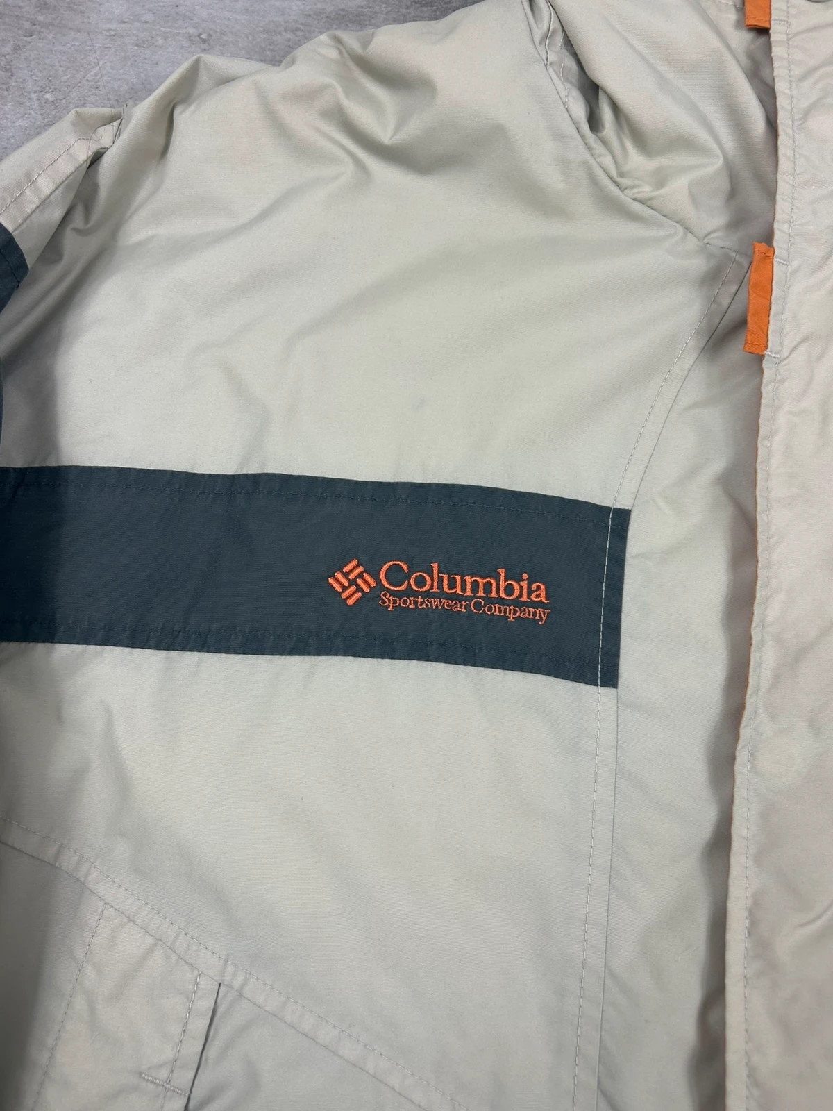 Columbia hommes veste coupe vent imperméable logo brodé taille XXL – Columbia – taille XXL 3