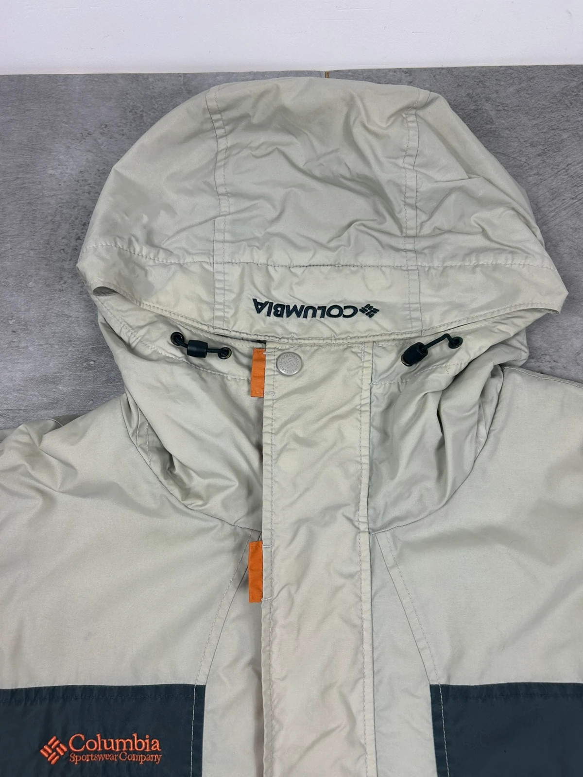 Columbia hommes veste coupe vent imperméable logo brodé taille XXL – Columbia – taille XXL 4