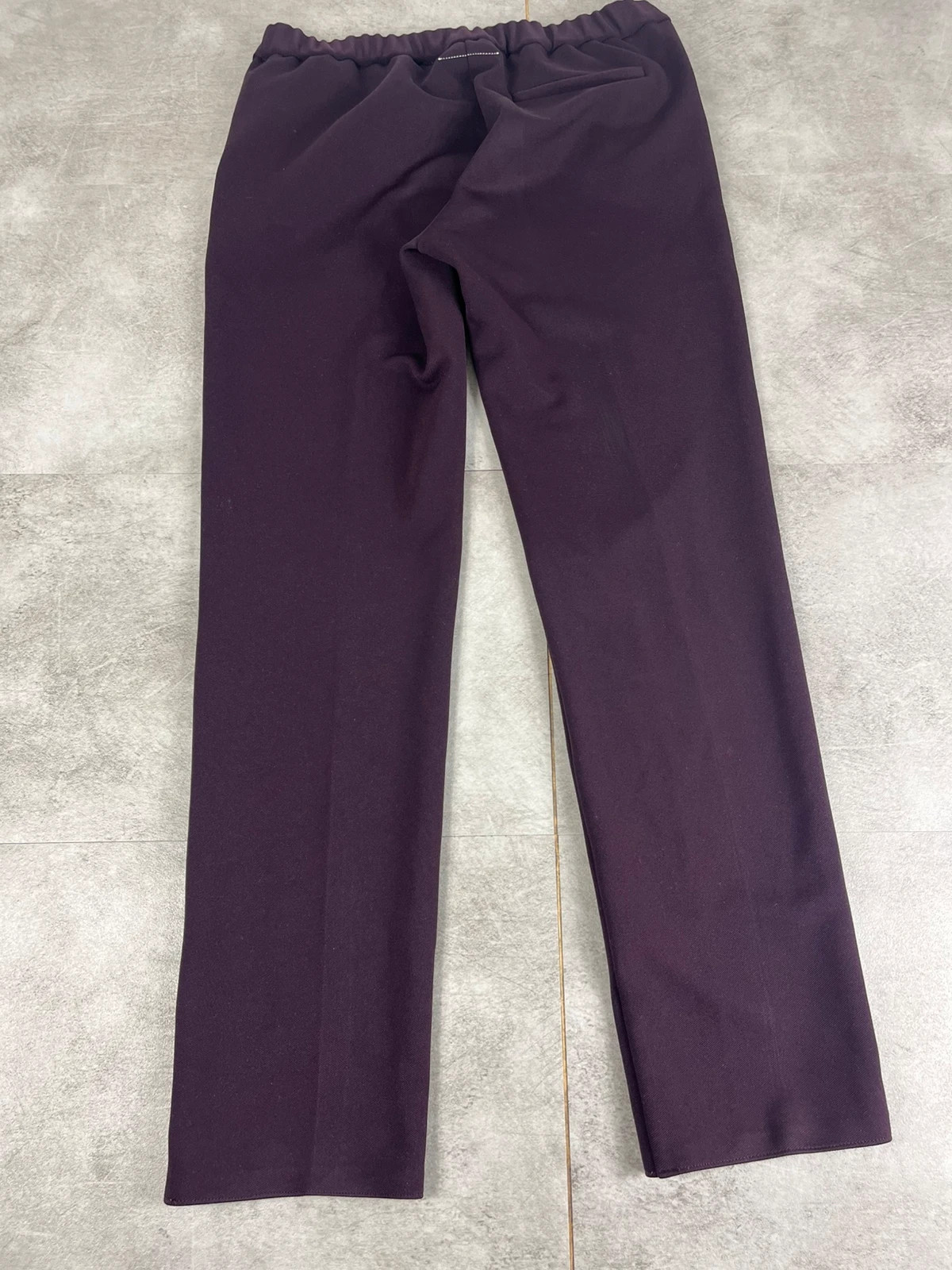 MM6 Maison Margiela femmes pantalon taille 44 violet prune tailoring minimaliste luxe – MM6 Maison Margiela – taille XXL / 44 / 16 2