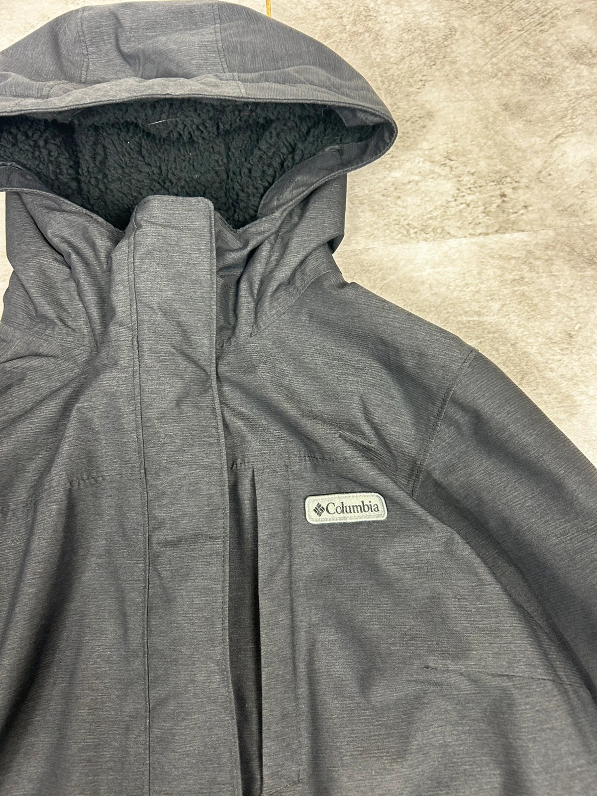 columbia hommes veste imperméable interchange taille m outdoor déperlante gris foncé – Columbia – taille M 3