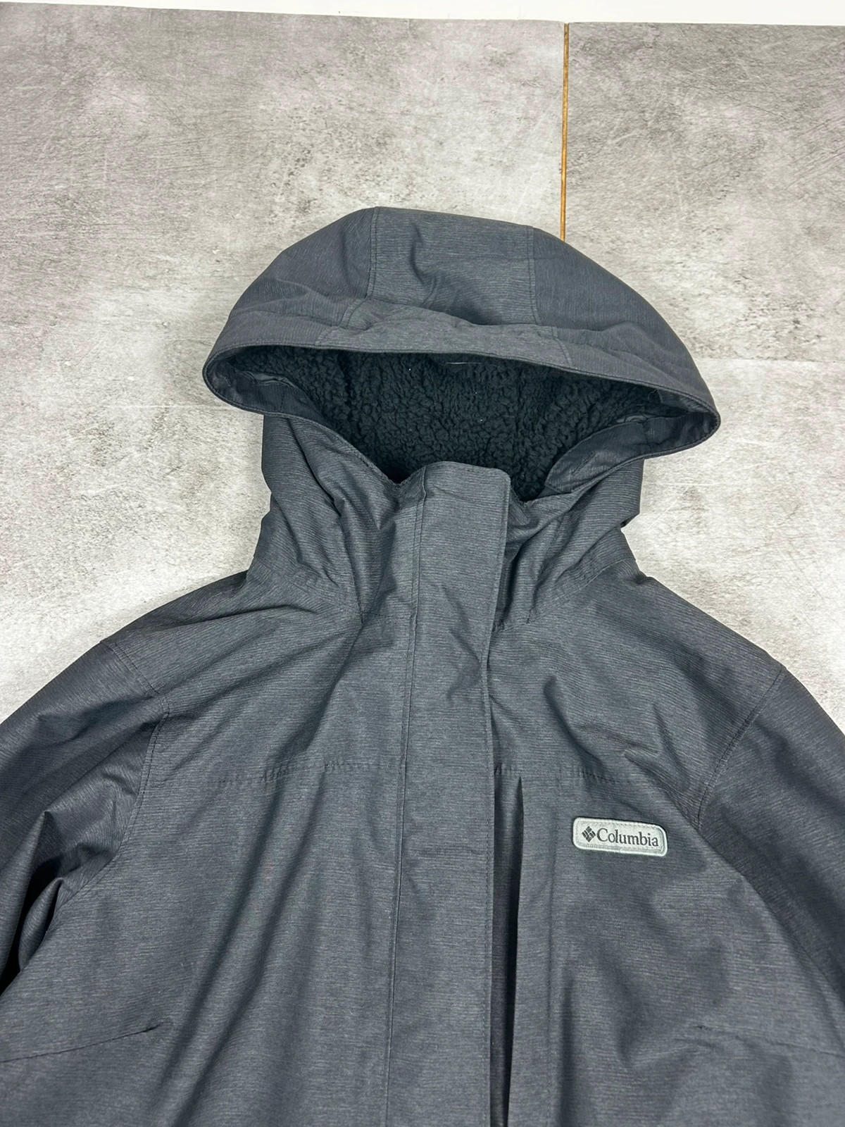 columbia hommes veste imperméable interchange taille m outdoor déperlante gris foncé – Columbia – taille M 4