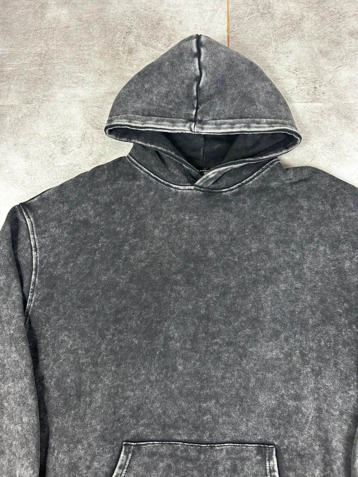Balenciaga hoodie oversize noir delave S unisex logo custom Malyshka Na Million – Balenciaga – taille S 3