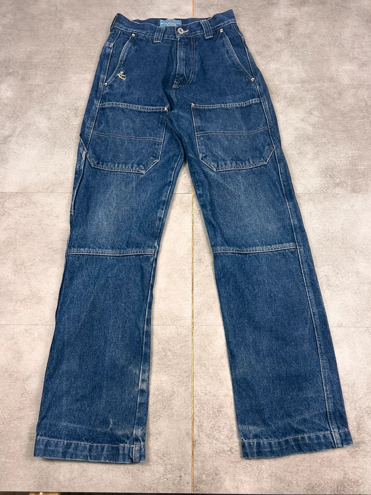 Energie femme jean baggy carpenter taille 26 denim bleu vintage – Energie – taille S / 36 / 8 2
