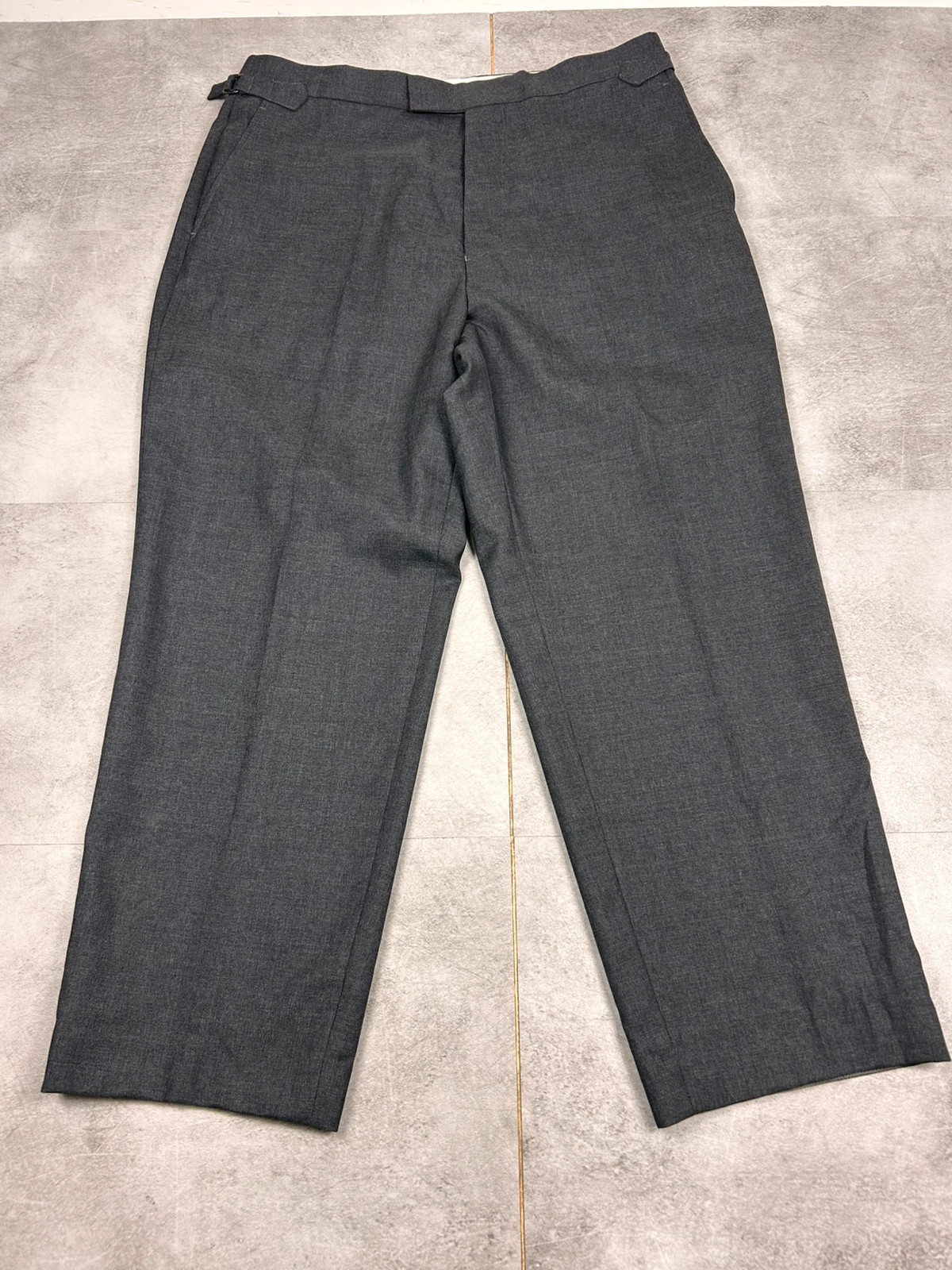 officine générale homme pantalon nicolas 42 laine costume gris – Officine Generale – taille W32 | FR 42 2