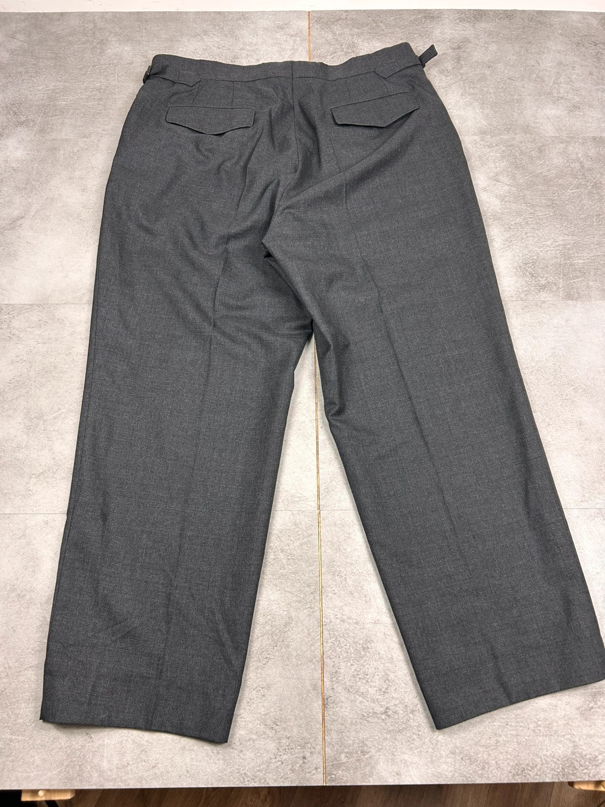 officine générale homme pantalon nicolas 42 laine costume gris – Officine Generale – taille W32 | FR 42 3