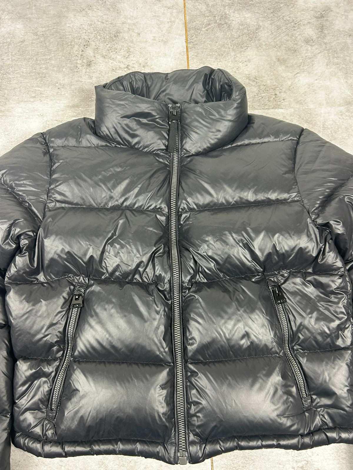 Superdry femmes doudoune courte duvet taille S noir glossy hiver streetwear – Superdry – taille S / 36 / 8 3