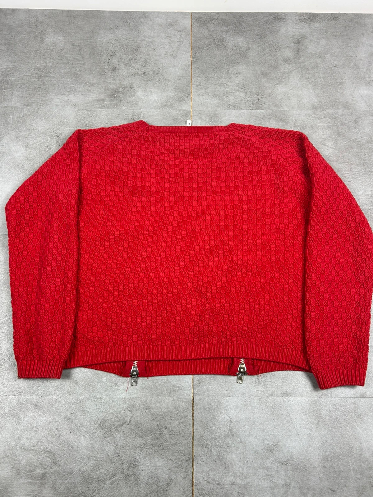 Belair femmes pull en maille modèle Pansy T1/S 100% coton maille texturée zips look moderne – Belair – taille S / 36 / 8 2