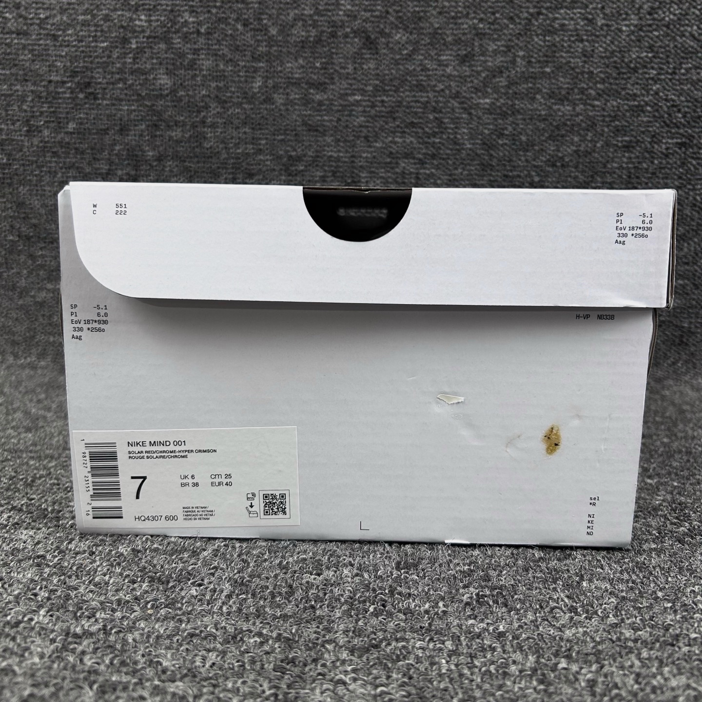 Nike mind 001 rouge t40 – Nike – taille EU 40 3