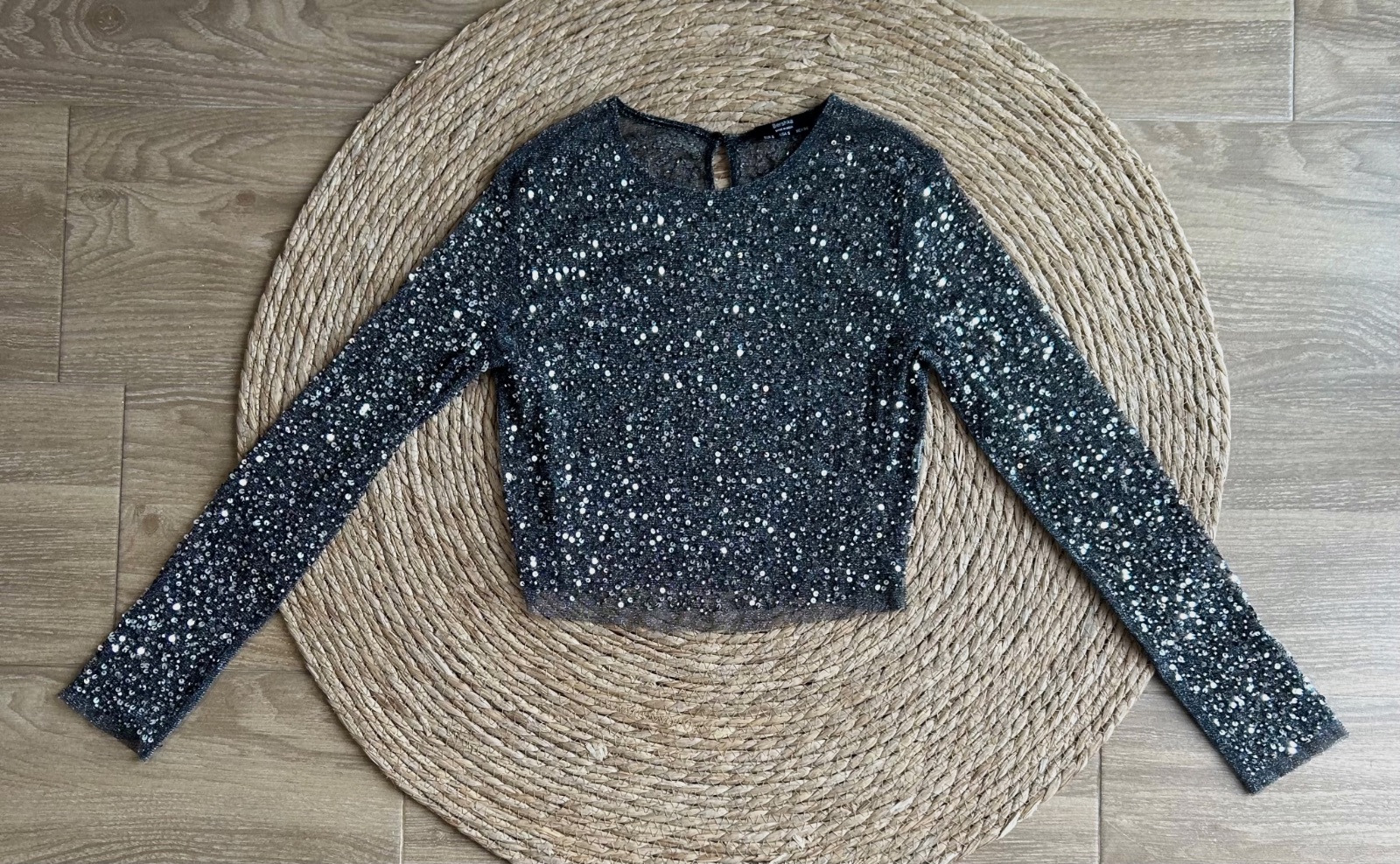 Top lentejuelas  – Bershka – taille S 2