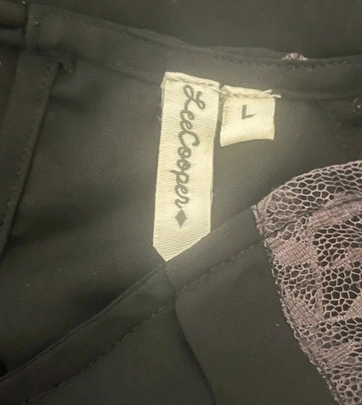 Lee Cooper pull blouse épaules Dentelle taille L lot456 – Lee Cooper – taille L / 40 / 12 3