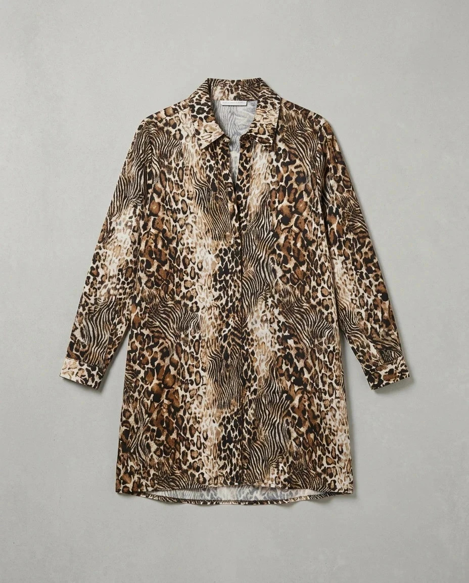 New Collection Chemise Imprimé animalier 38 lot 181