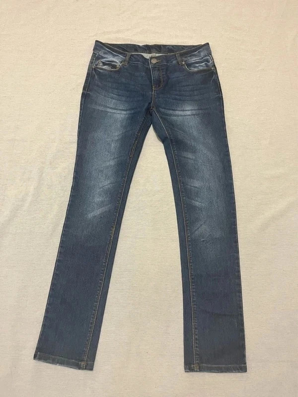 Jeans slim ONLY bleu délavé taille L/32 stretch lot23 – ONLY – taille L / 40 / 12 2