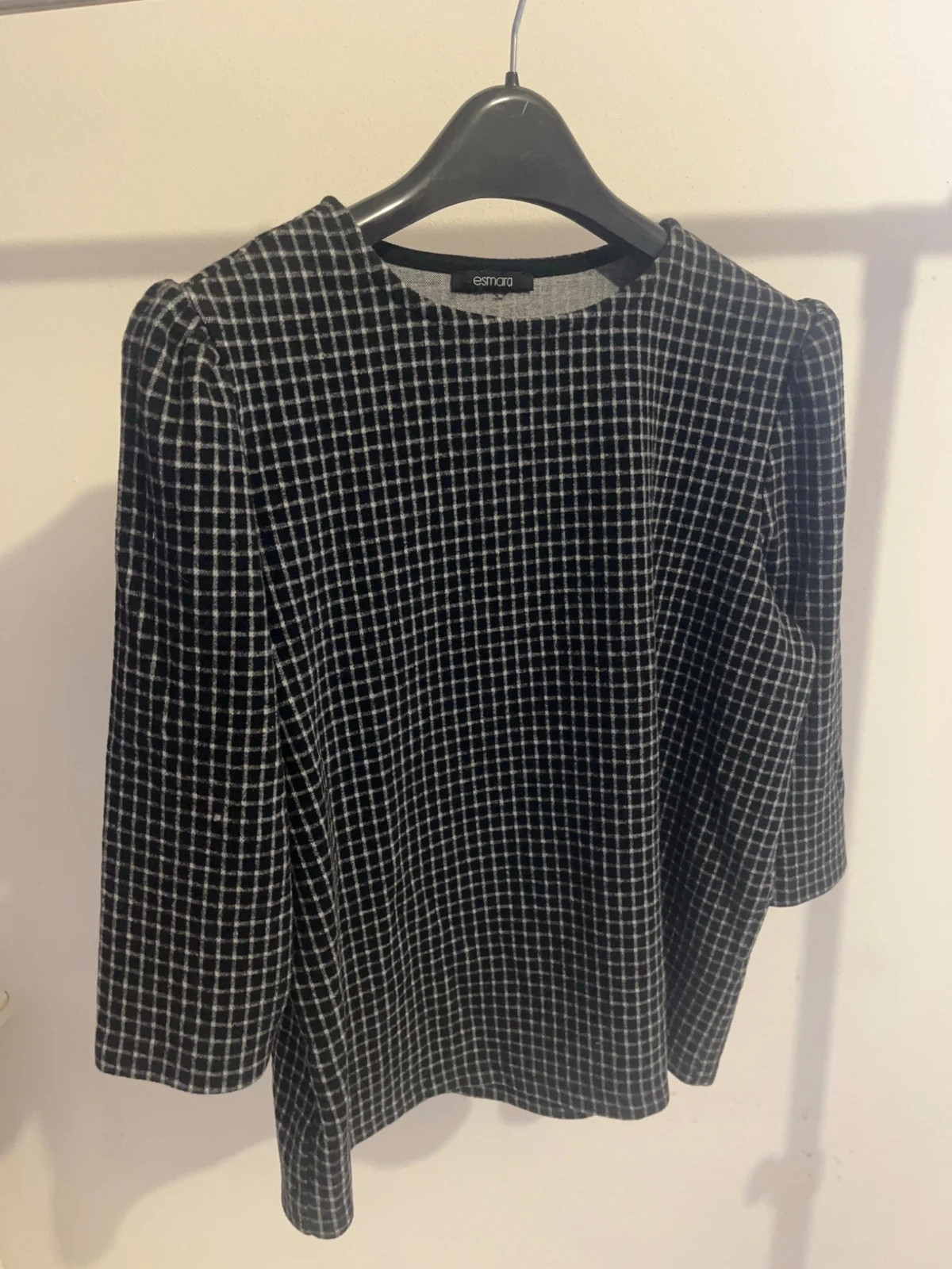 Pull Esmara carreaux noir et blanc taille M lot12 – Esmara – taille M / 38 / 10 2