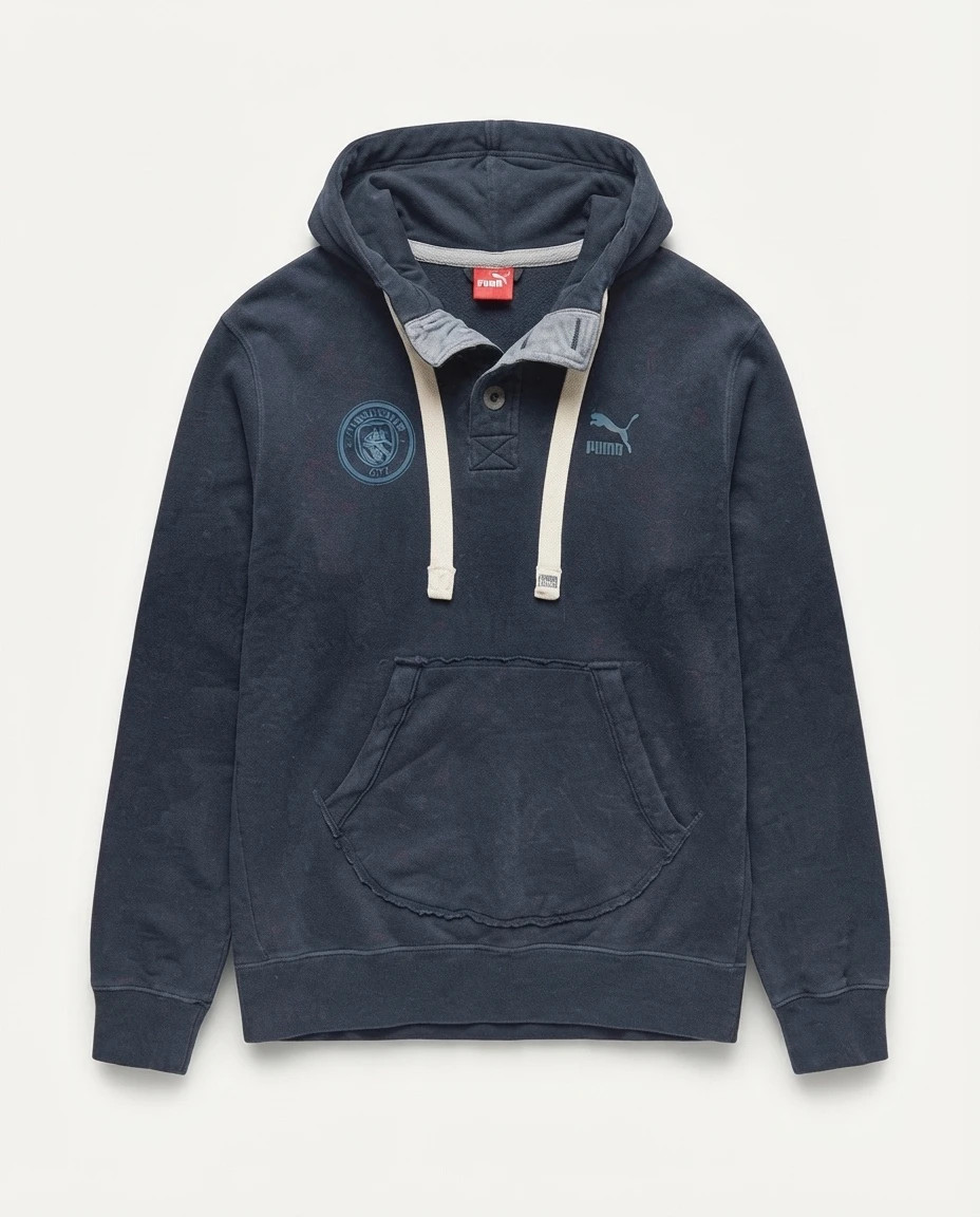 Sweat à capuche Puma bleu marine taille L lot269