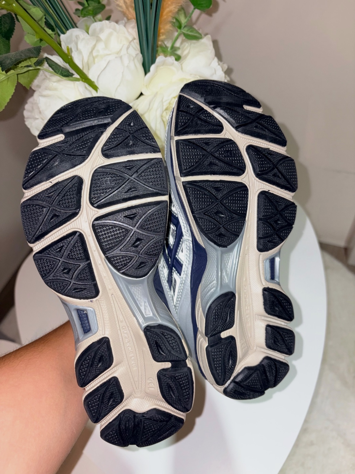 Baskets Asics GEL Gris et Bleu – Asics – taille EU 38 2