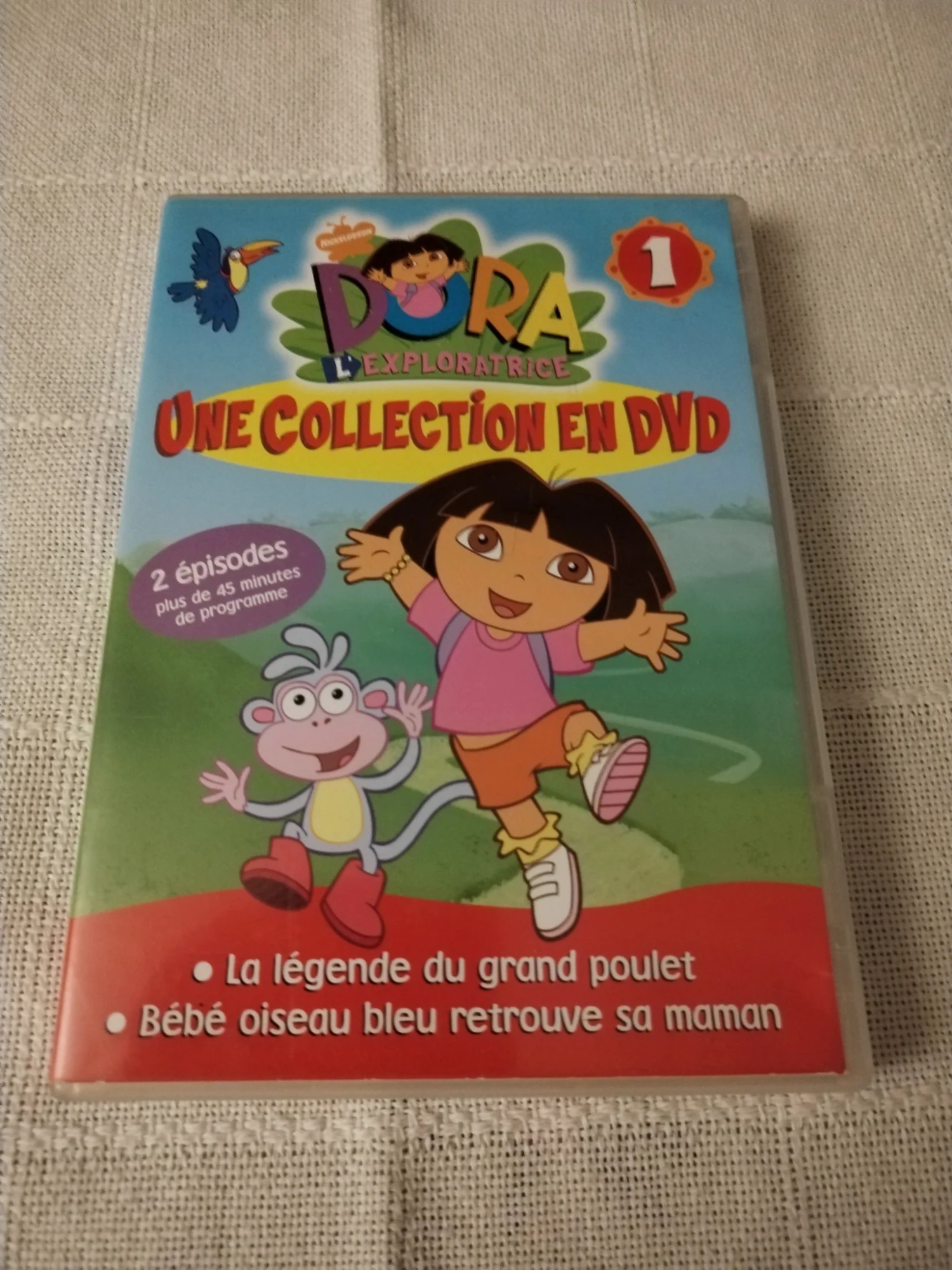 Dvd dora l'exploratrice collection volume 1 contenant 2 épisodes. 
