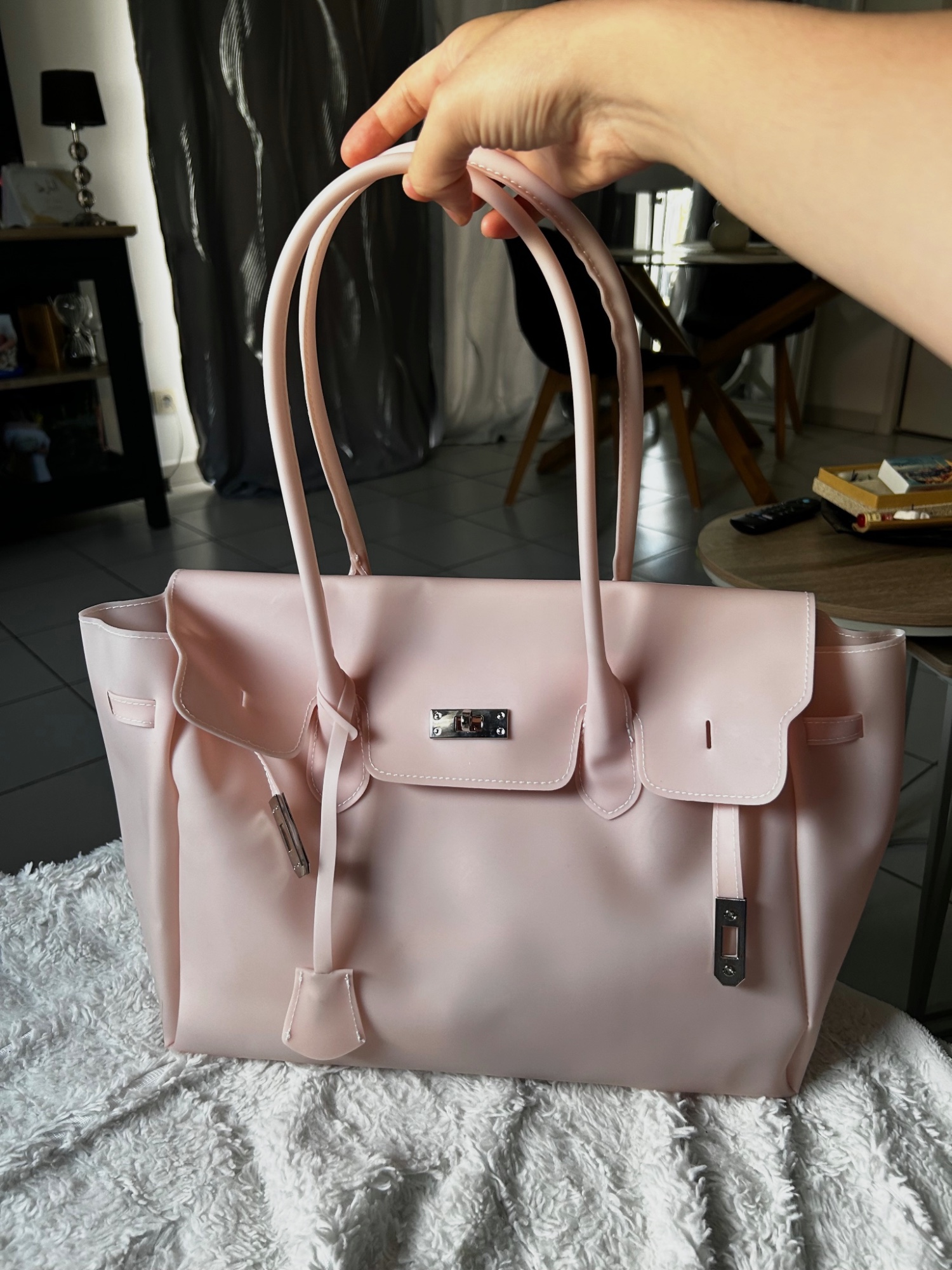 Sac à main rose