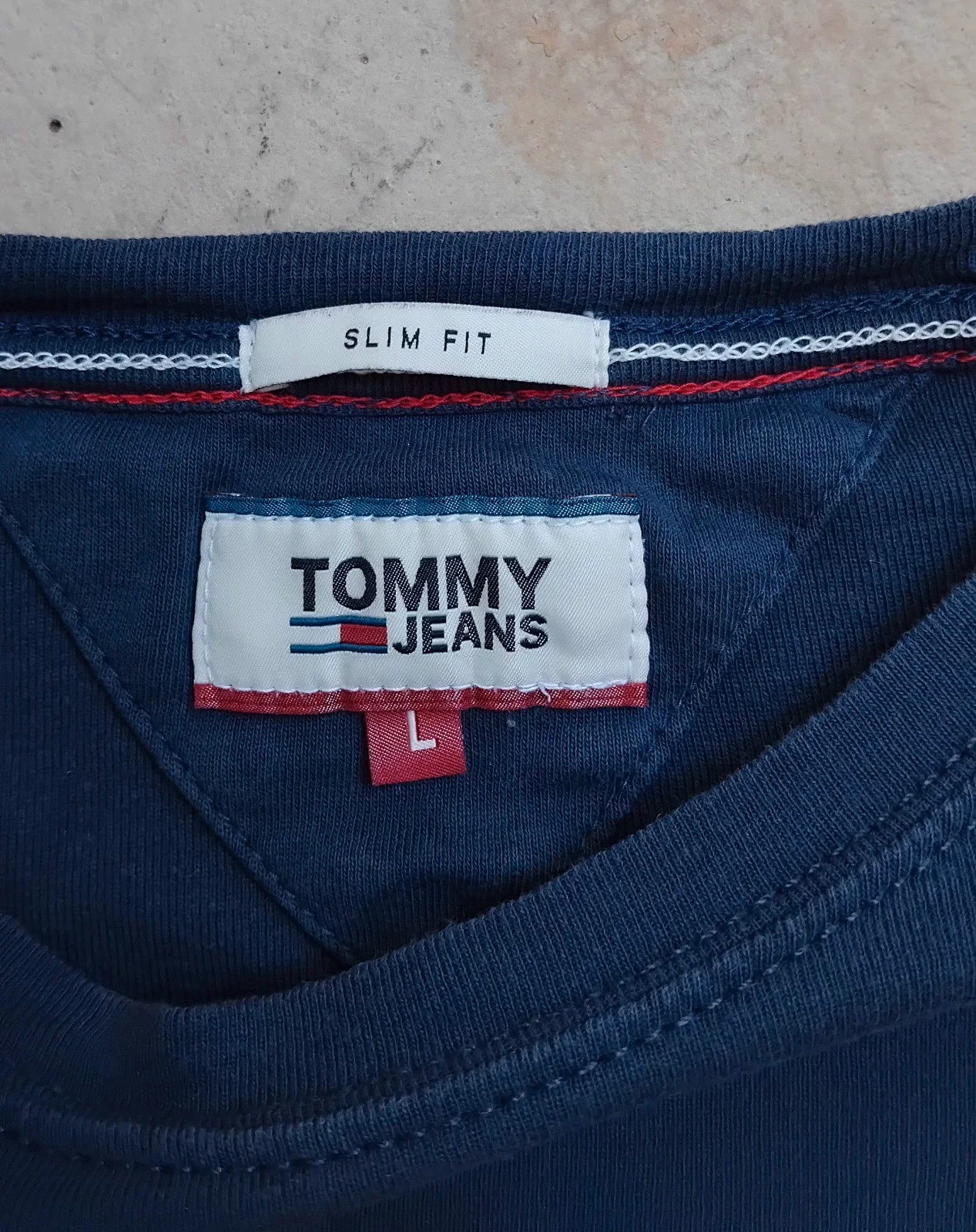 Camiseta larga Tommy Jeans vintage hombre talla L – Tommy Jeans – taille L 2