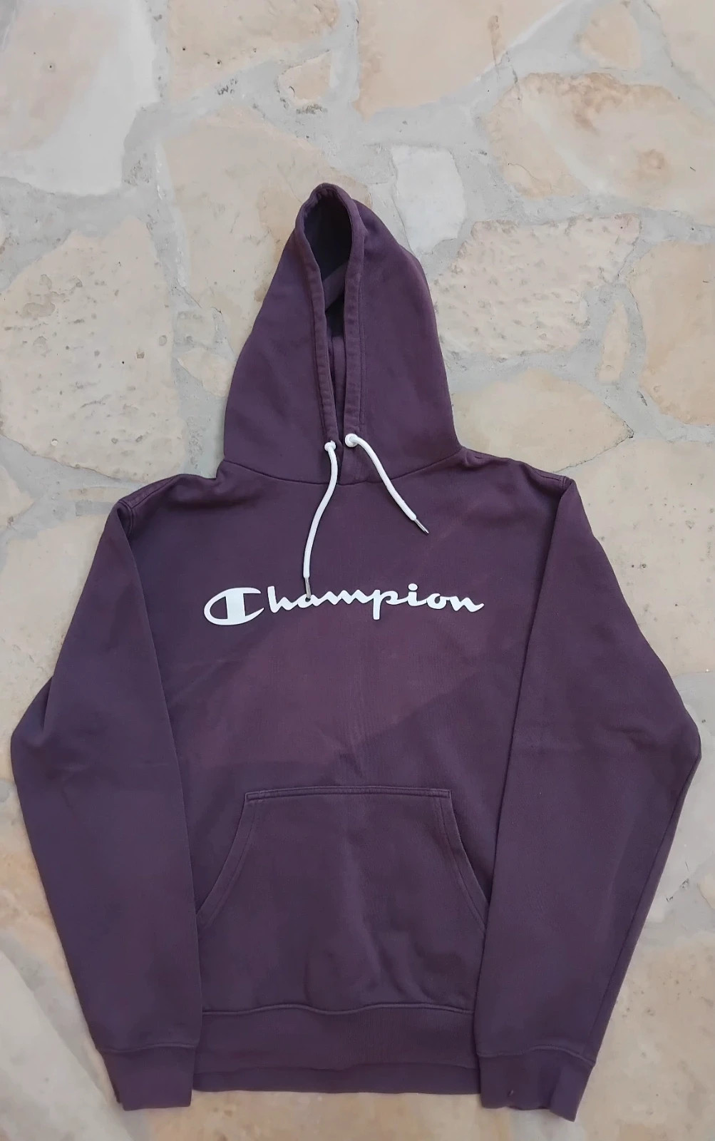 Sudadera capucha Champion vintage hombre talla XL