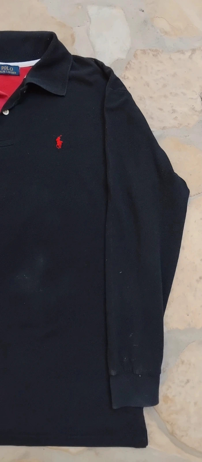 Polo largo Ralph Lauren vintage hombre talla L – Polo Ralph Lauren – taille L 5