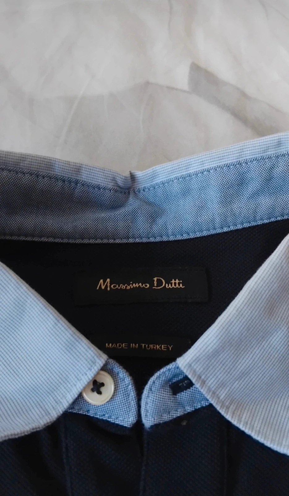 Polo largo Massimo Dutti hombre talla M – Massimo Dutti – taille M 3