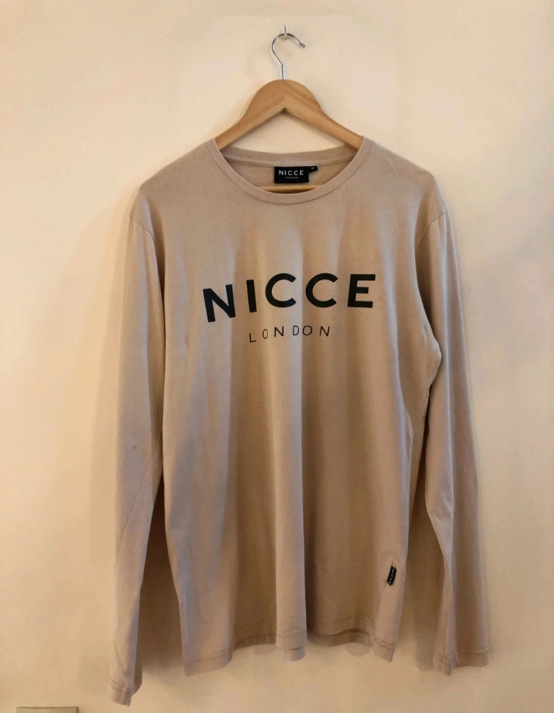 Camiseta larga Nicce London hombre talla M
