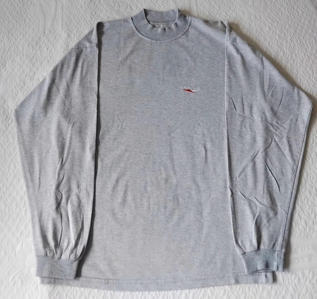 Jersey cuello perkins vintage hombre talla M