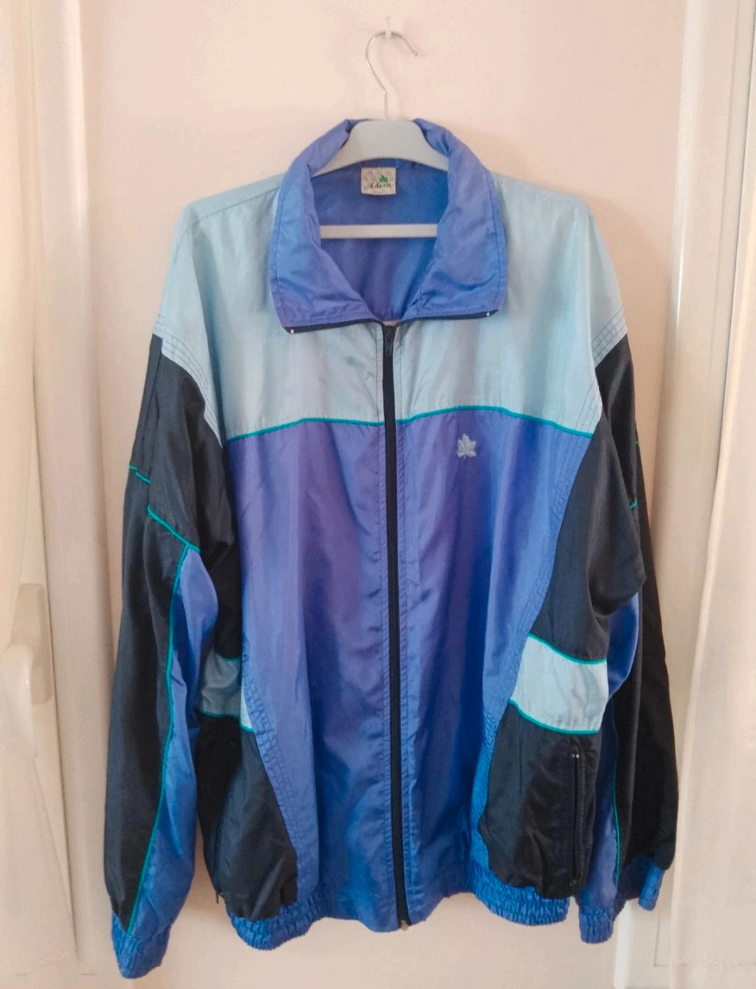 Chaqueta cortavientos vintage unisex talla XXL