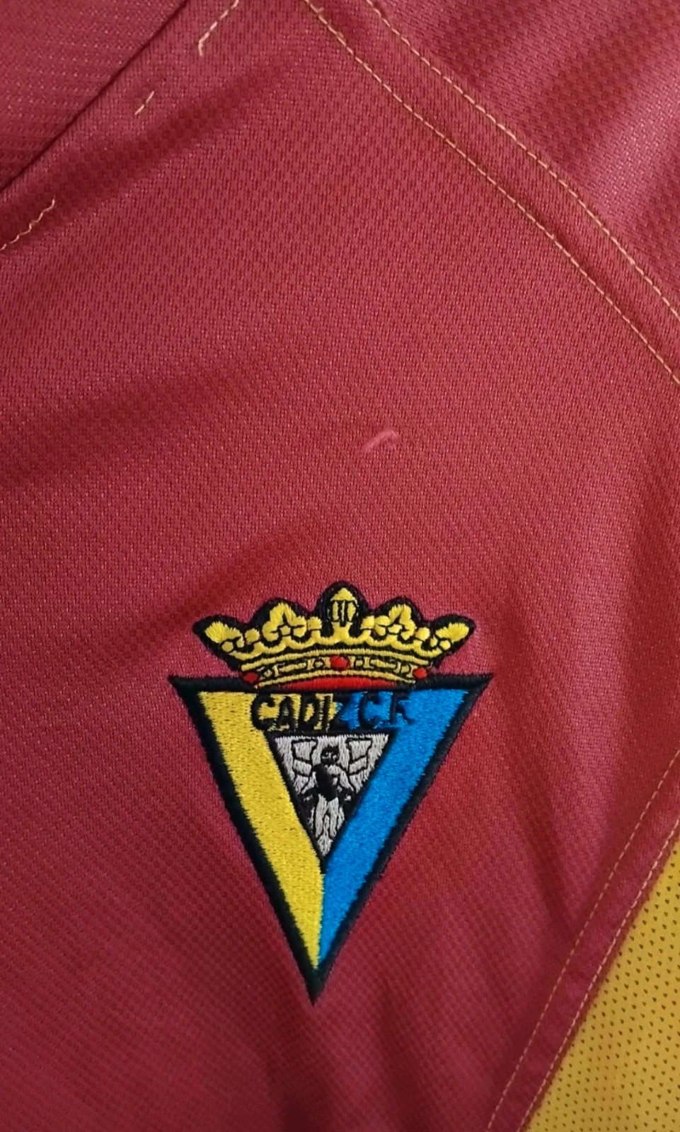 Camiseta Cádiz C.F 03/04 original talla XL – KELME – taille XL 4
