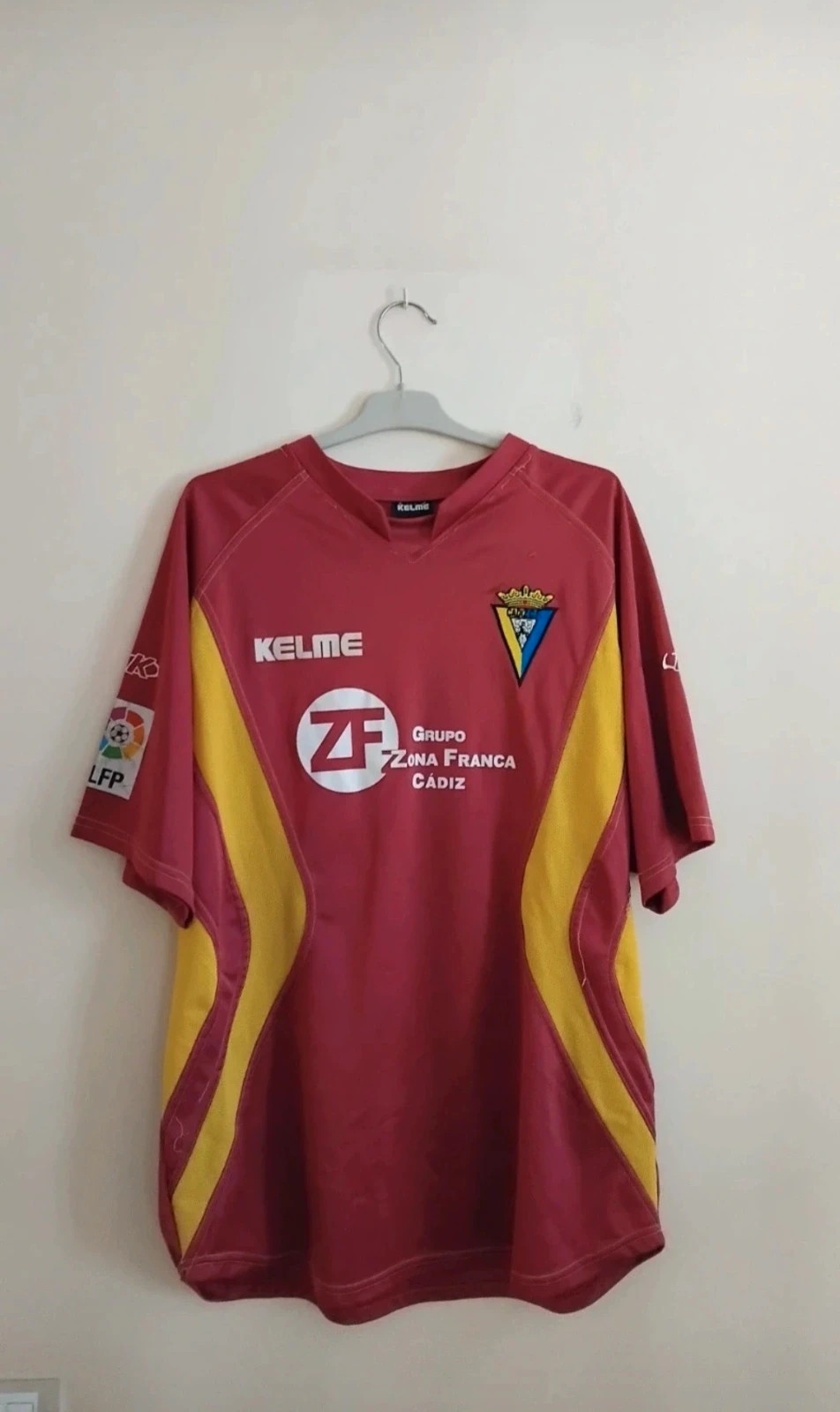 Camiseta Cádiz C.F 03/04 original talla XL