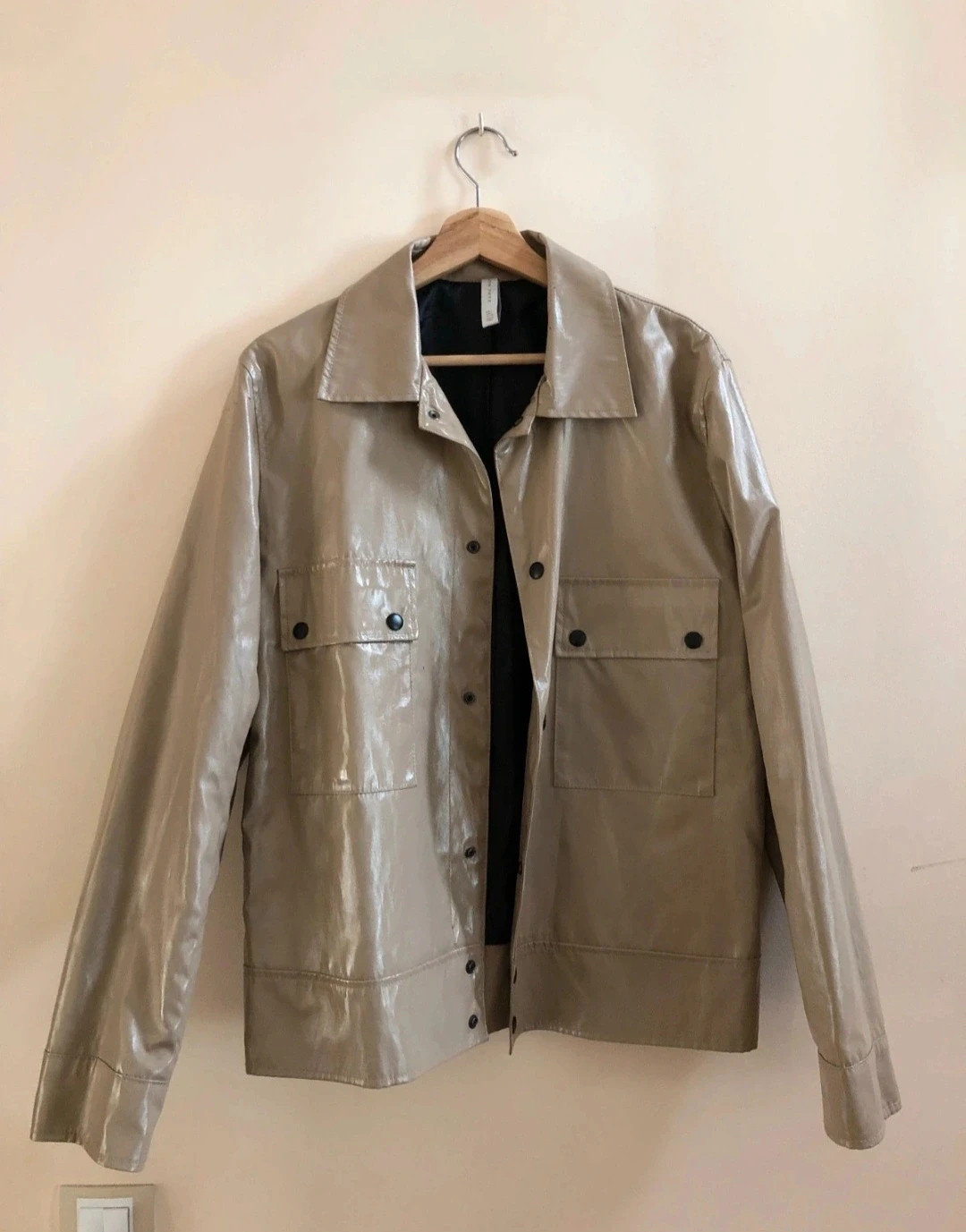 Cazadora biker Zara Man talla L