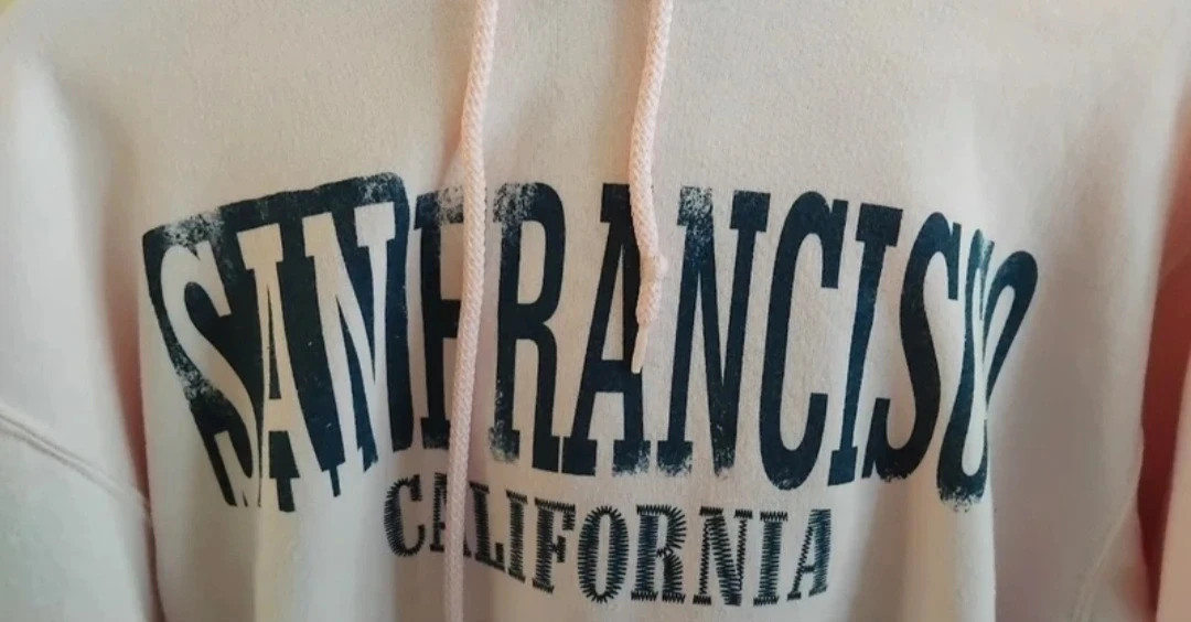 Sudadera con capucha San Francisco mujer talla S – Vintage Dressing – taille S / 36 / 8 5