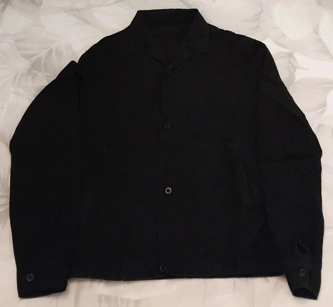 Sobrecamisa lino Mango man talla M