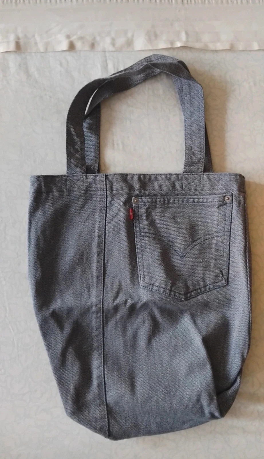 Tote bag Levi's vintage hecha a mano unisex