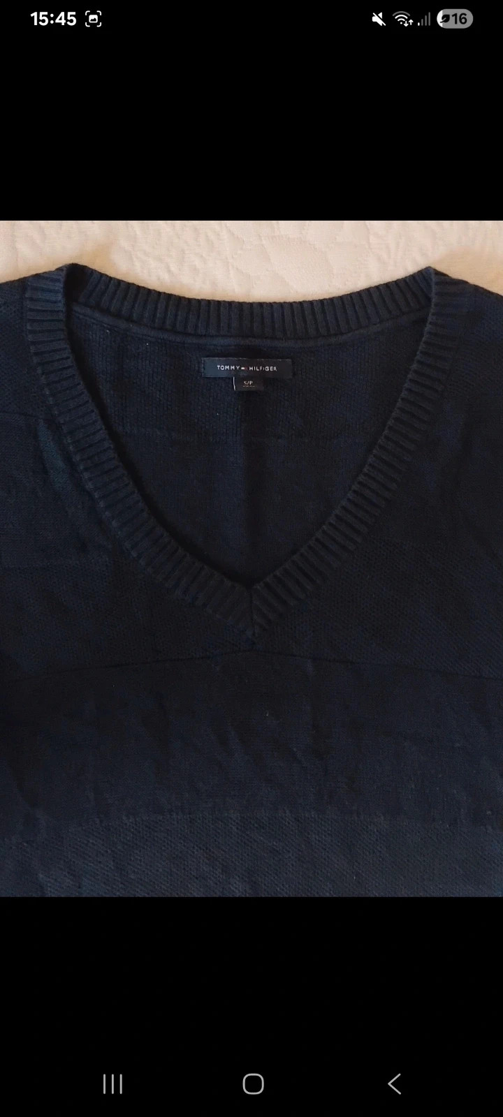 Jersey de Pico Tommy Hilfiger vintage mujer talla S – Tommy Hilfiger – taille S / 36 / 8 4
