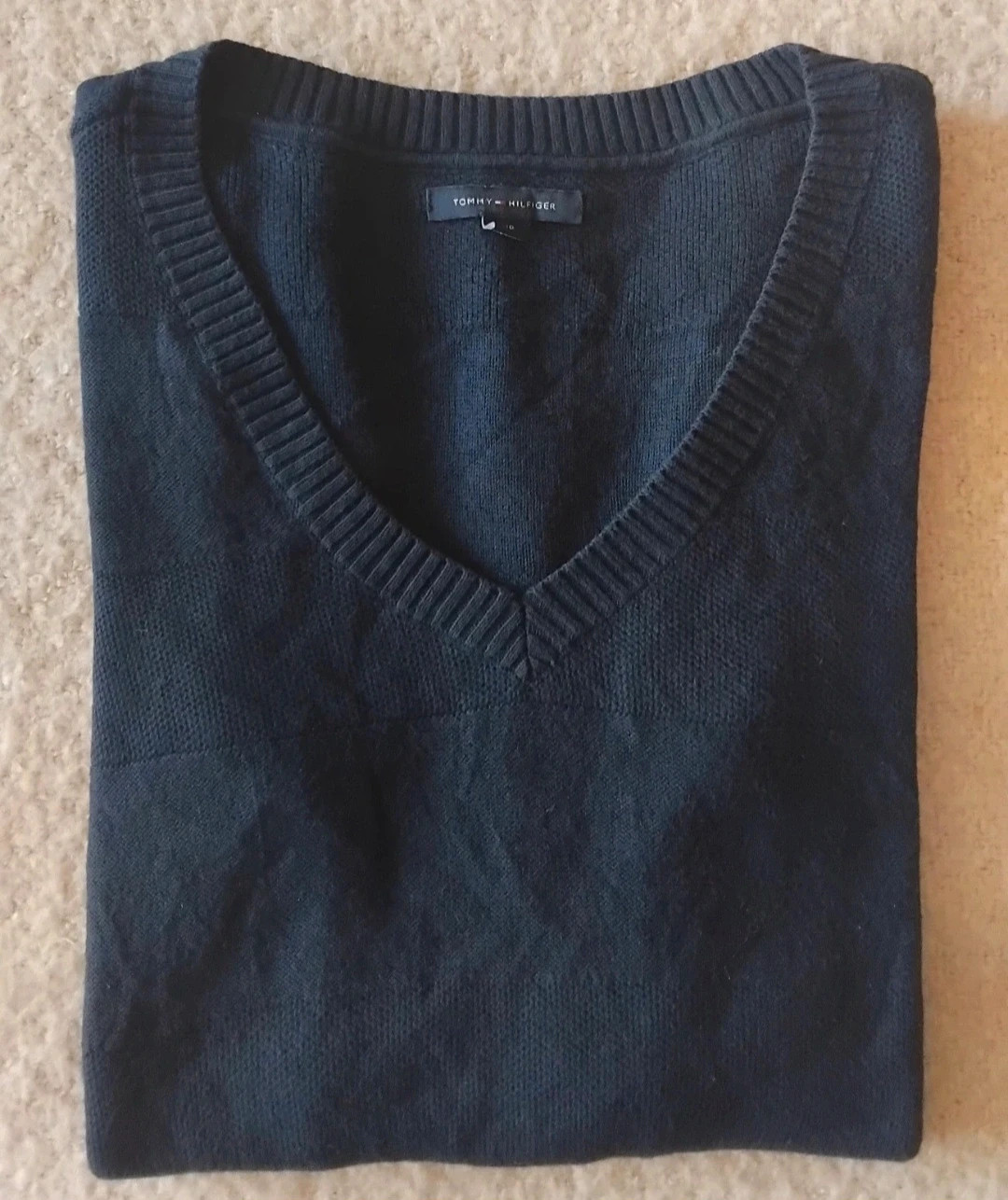 Jersey de Pico Tommy Hilfiger vintage mujer talla S