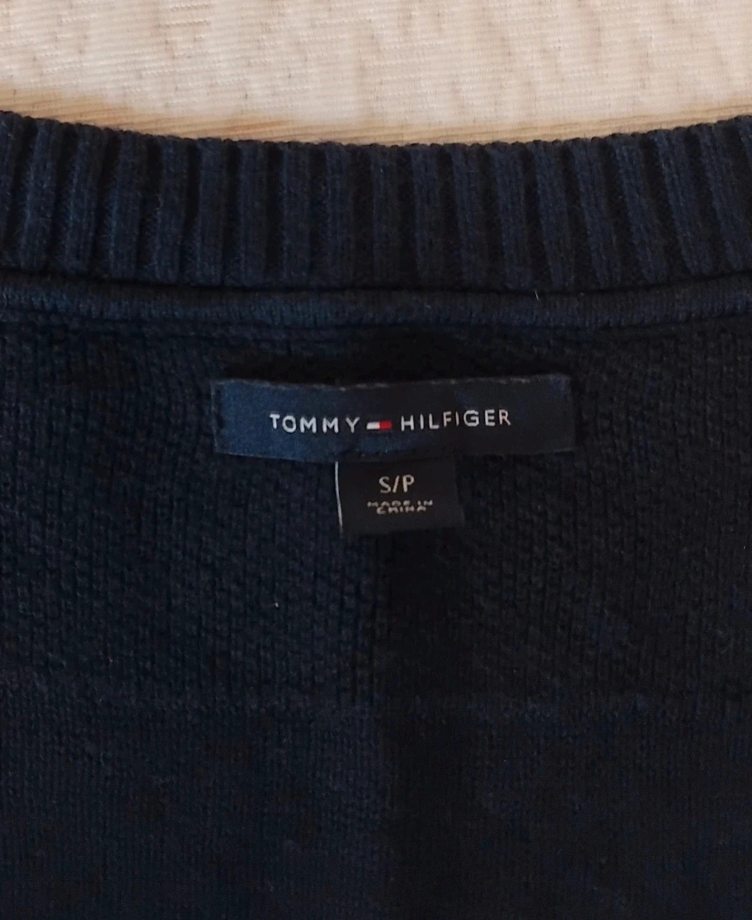 Jersey de Pico Tommy Hilfiger vintage mujer talla S – Tommy Hilfiger – taille S / 36 / 8 3