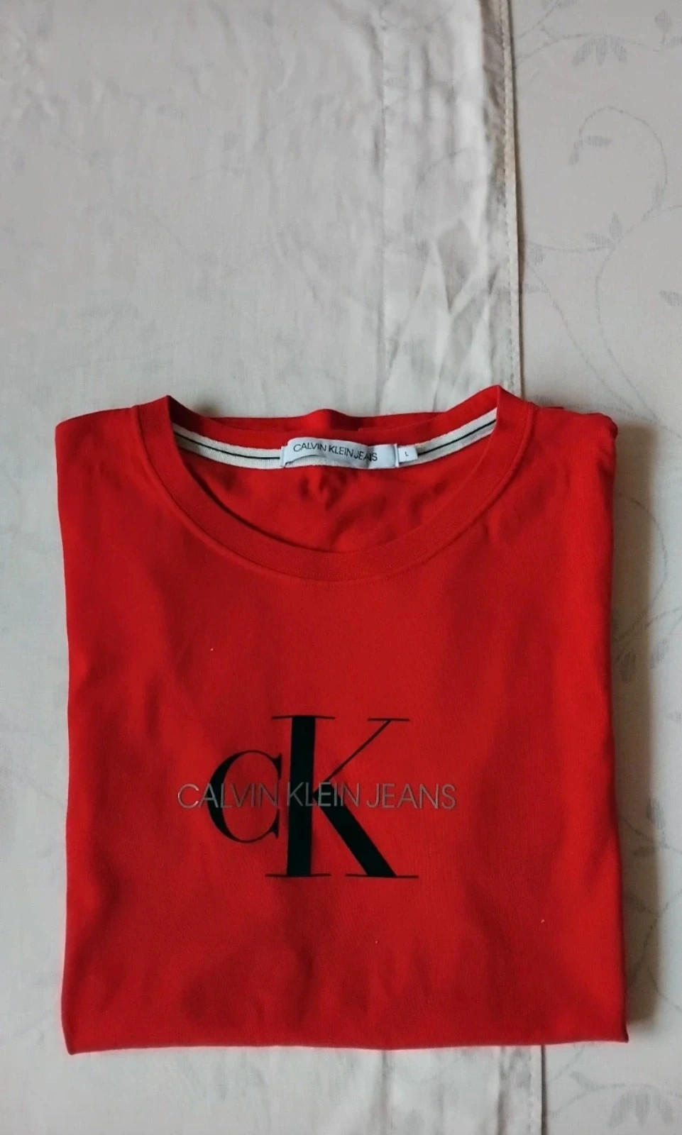 Camiseta corta Calvin Klein Jeans hombre talla L – Calvin Klein Jeans – taille L / 40 / 12 3