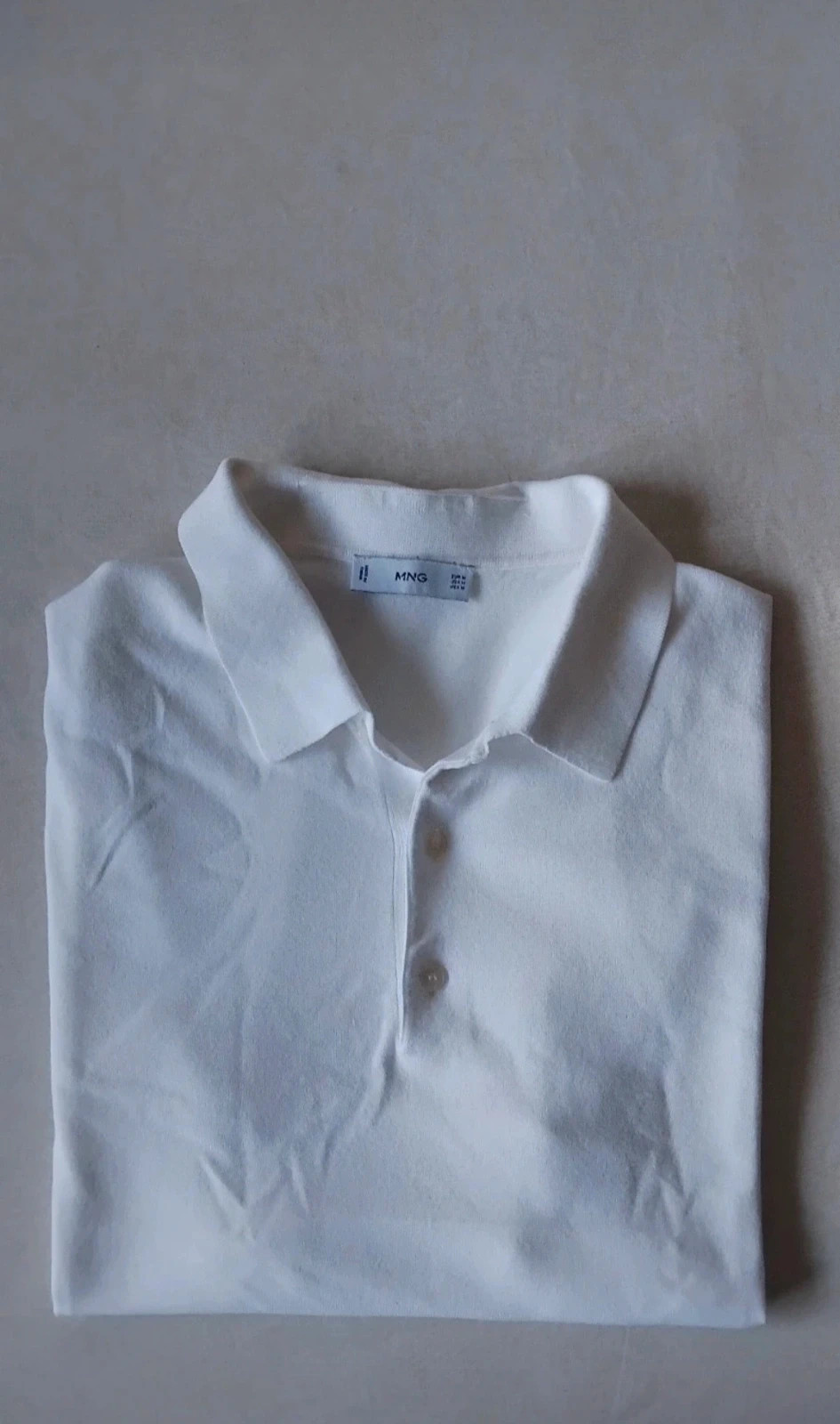 Polo corto Mango hombre talla M