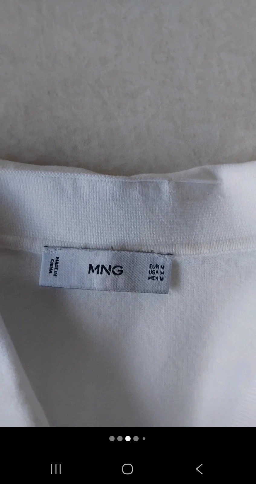 Polo corto Mango hombre talla M – Mango – taille M 2