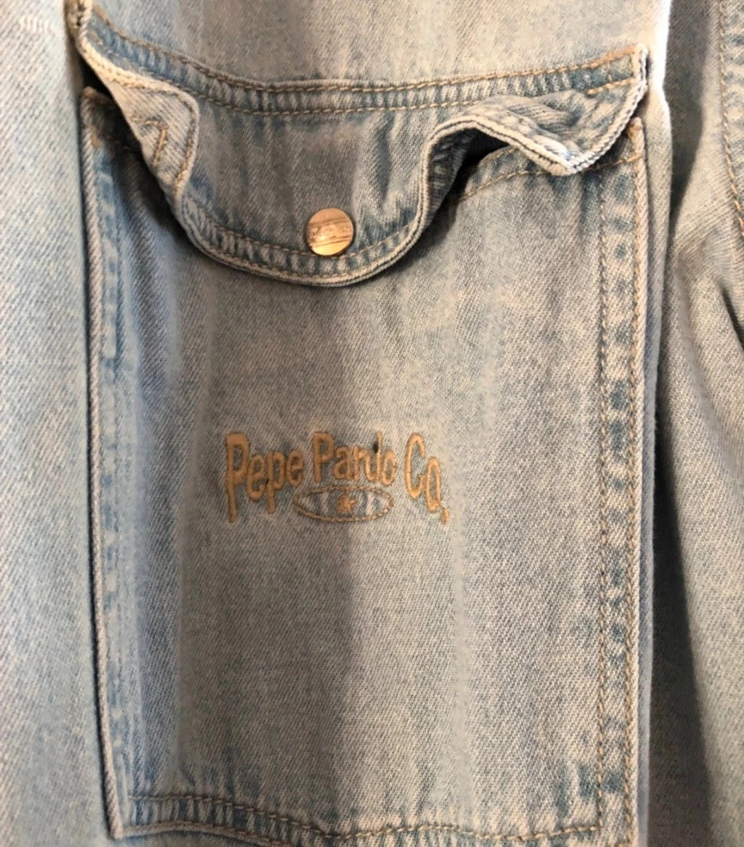 Sobrecamisa tejana vintage hombre talla XL – Vintage Dressing – taille XL 3